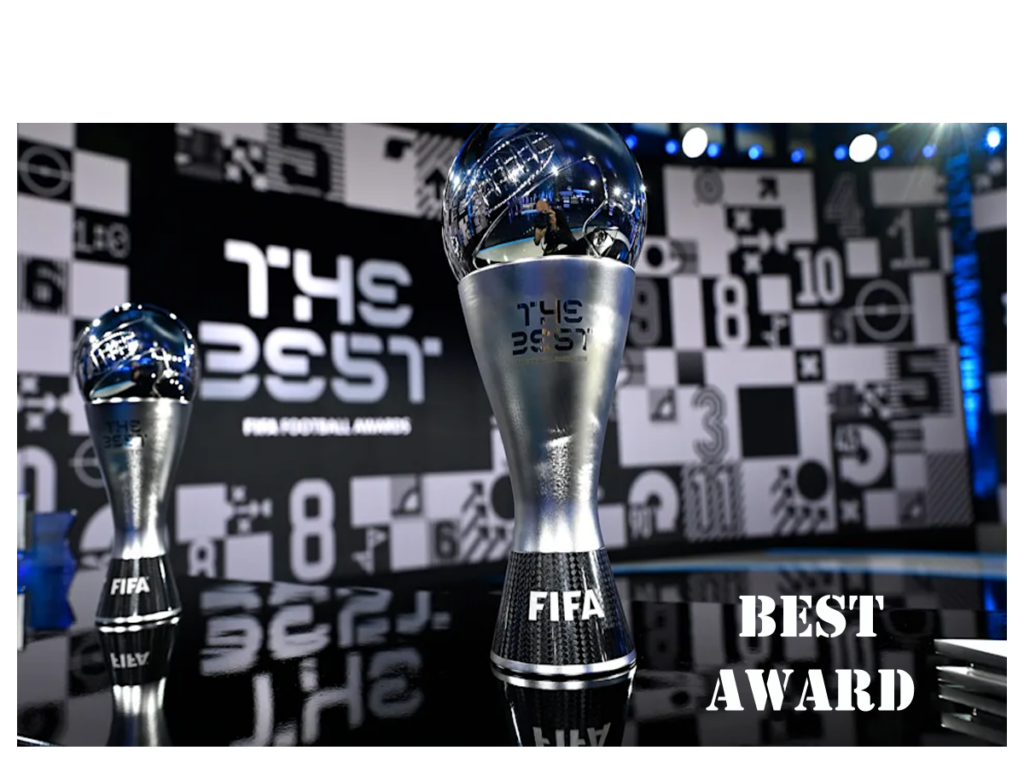 Lionel Messi grabs the FIFA Best award