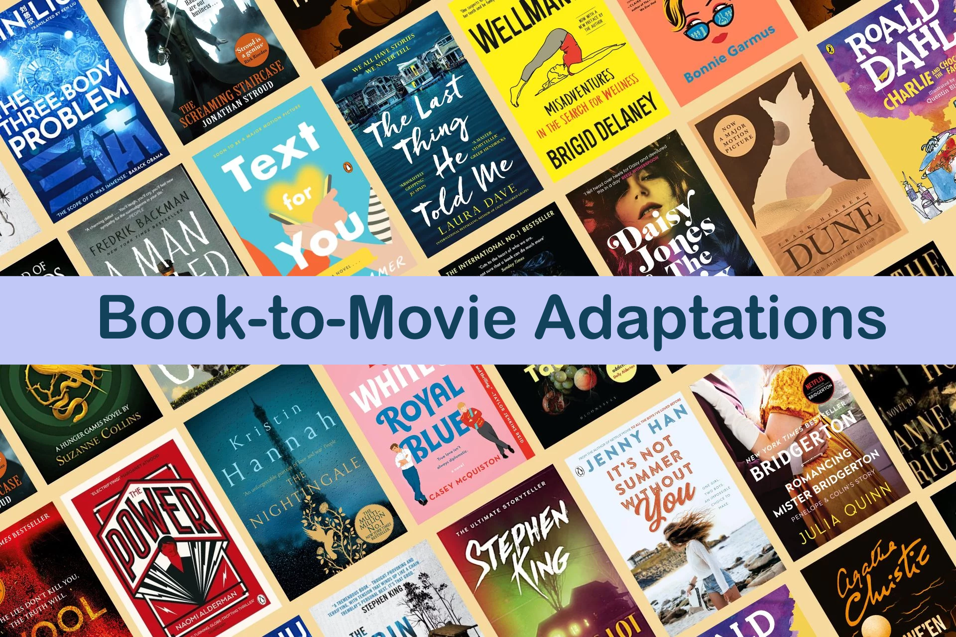 book-to-movie adaptations